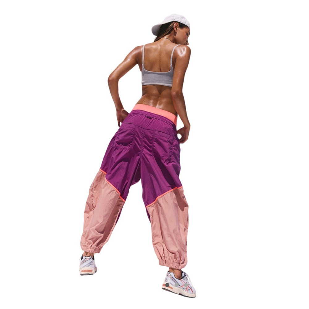 NWT FP Movement Women's Free Throw Pants deep mulberry combo extra small - Picture 3 of 10